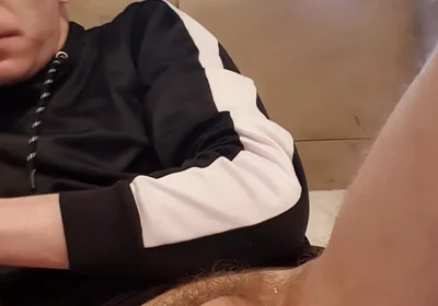 Skinny Young Lad in White Tight Boxers