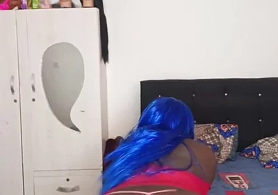 Twerking and and Cumming While Sitting on My Dildo