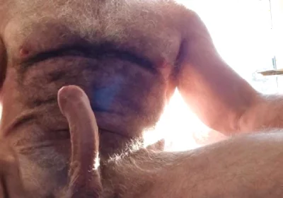Hairy Muscle Stepdad Jerks off
