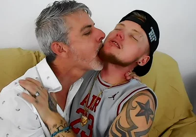 Hot Gay Kissing with Jc & Richard