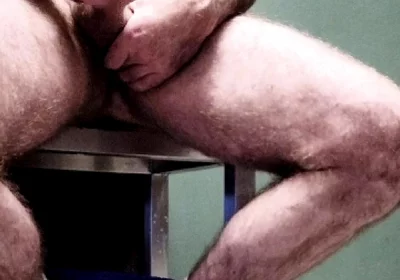 Daddy Jerks off in Locker Room