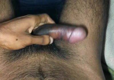 A Desi Boy Ejaculated His Big Dick Inside the Blanket