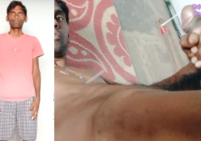 Rajesh Playboy 993 Masturbating Big Cock and Cumming on the Chest. Spanking Butt Stroking Dick