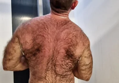 Hairy Jack Taking a Shower