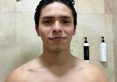 Flexing My Muscles in the Showers
