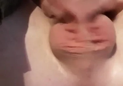 Jerking off From Above