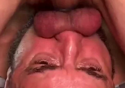 In This Video Gets on His Knees and Gives Me One of the Nastiest Gagging Sessions You’ll Ever See