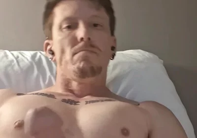 Muscular Guy Jerks off Solo with Massive Cumshot