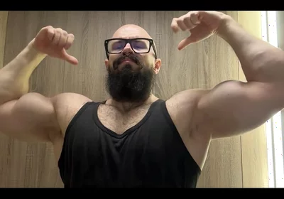 Enjoy the View of My Thick Meaty Biceps Bouncing in Slow Motion