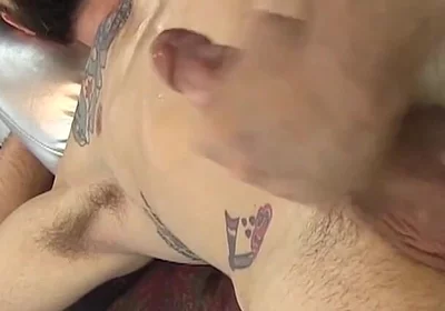 Horny Gay Leeroy Offer His Big Dick on POV Massage