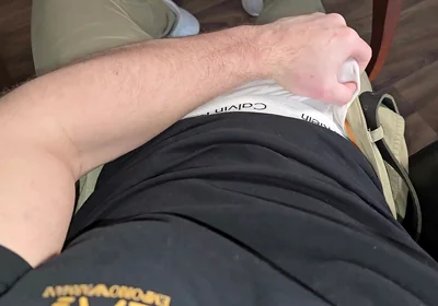 POV Bulge Countdown! Muscular Daddy Strips & Thick Cock Explosion