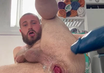 Gaping My Hole with Biggest Toy yet