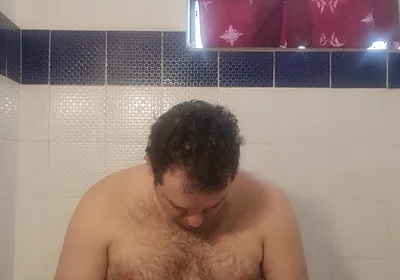 All Naked in Pubblic Bathroom