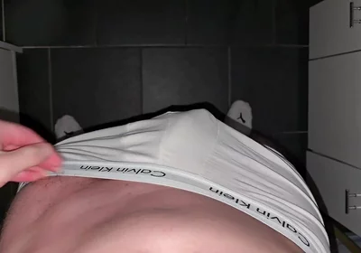 German Master Orders Deep Blowjob.. White Calvins Down.. Cock Dripping