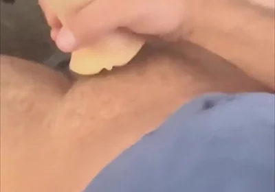 Playing with Toy Under Office Desk