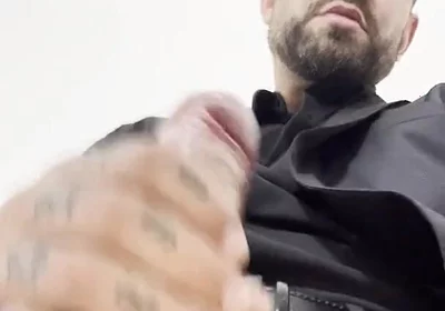 Handsome Gets Tattooed in Suit