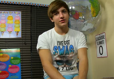 First Timer Colby on Set