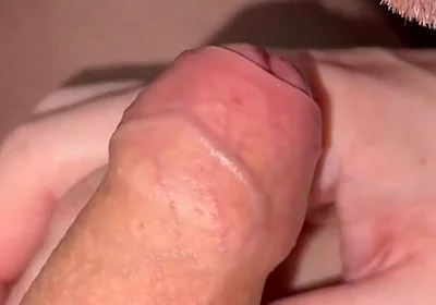 I Play with a Friend's Cock and Foreskin and Suck It.