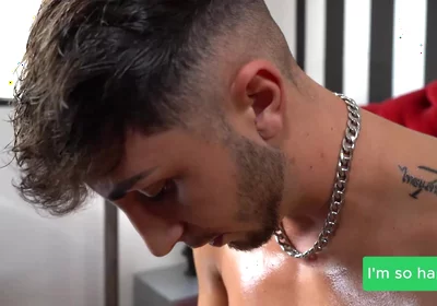 Brunette Guy Jerkoff