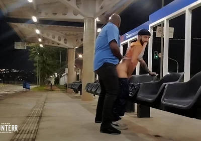 Bus Driver Picking up Passenger at Stop Video 2