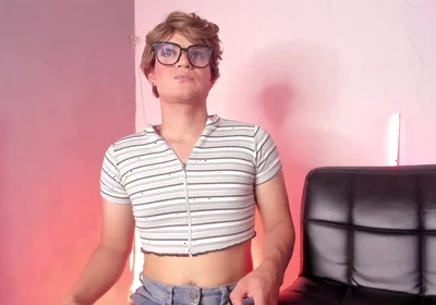 Sissy Femboy Ken Goes Crazy Over Tomas' White Cock