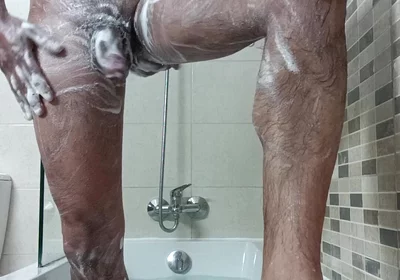 I Went to Take a Shower and Made a Video for My Followers.