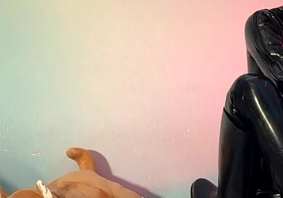 Latex Drone Session Gas Mask, Socks Fetish & Passionate Switch Play