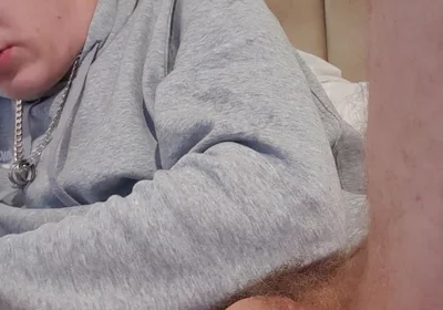 Skinny Lad Messing with Floppy Cock