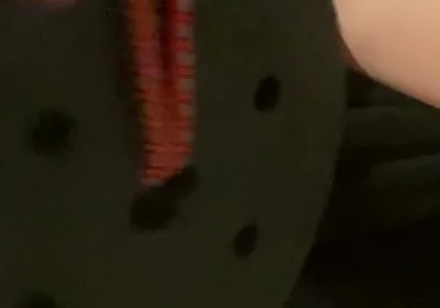 Hanging Heavy Weights on My Sissy Cock & Balls - CBT Jerking off My Big Cock with Them on