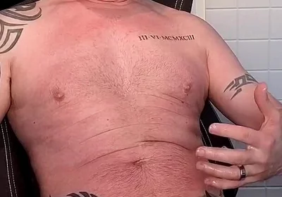 Straight Hunk Gets Naked, Jerks off and Cums on Cam
