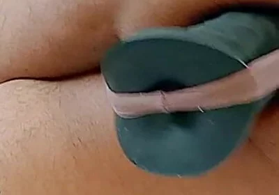 First Time I've Swallowed a Dildo This Size!