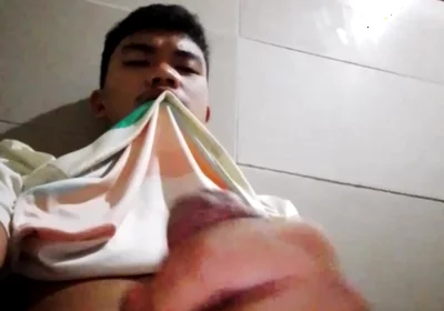 Bathroom Masturbation in the Province