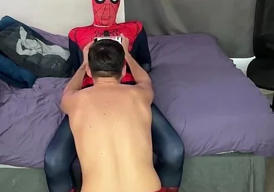 Spiderman Fucks Twink