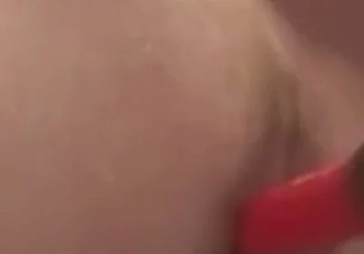 Shower Jerk and Fucking Myself with Ribbed Douche Hitting the Prostate