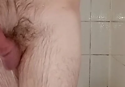 Playing, wanking, cumming in the shower full video