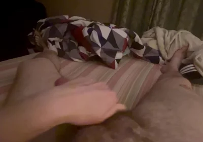 Playing with My Sloppy Wet Penis