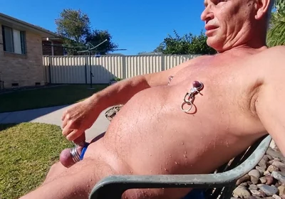 Piss on Myself in the Back Yard