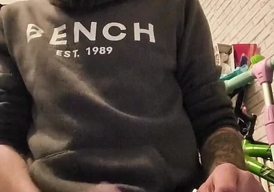 Masturbating My Big Hard Dick and Smoking