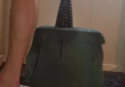 Noface Twink X Riding Multiple Huge Dildo's