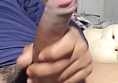 Massive Cumshot Solo Session - Big Dick Stroking & Moaning