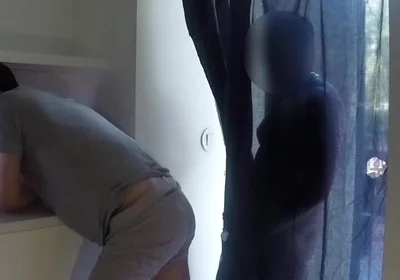 2 Amateur Boys Messing Around in the Kitchen and Pissing on Each Other