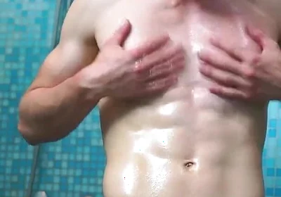 Bohumil Slavik Gets Nice and Clean Before Busting a Big Nut Load