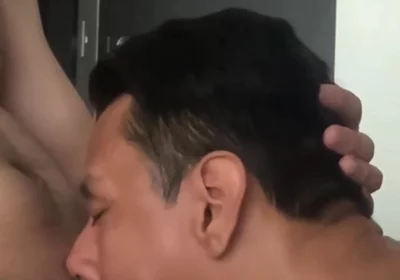 Obedient Sucking His Cock Until He Comes