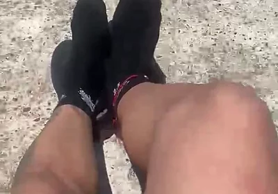 Walking Through the Castle of Cartagena and I Take off My Shoes to Rest so That You Can Worship My Feet