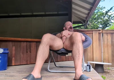 Making a Milkshake in the Backyard