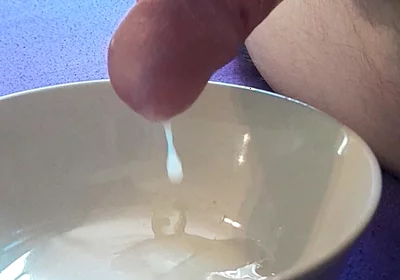 Young Ginger Uncut Dick Ruined Cum Floating