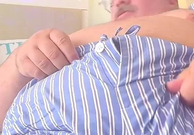 Fat Chub Bear Biggest Tummy Cutest Face Old Man