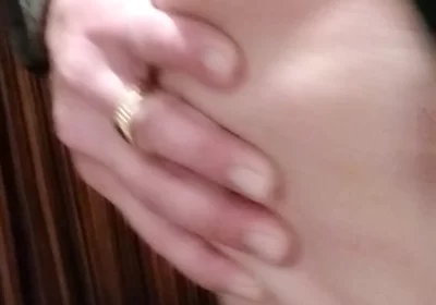 Showing My Thong in a Public Restroom
