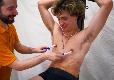A Very Ticklish Straight Twink