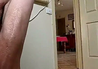Doing a Little Excercise and Cum